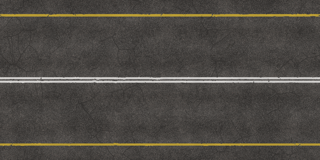 Highway Road Wet 01 Free PBR texture from