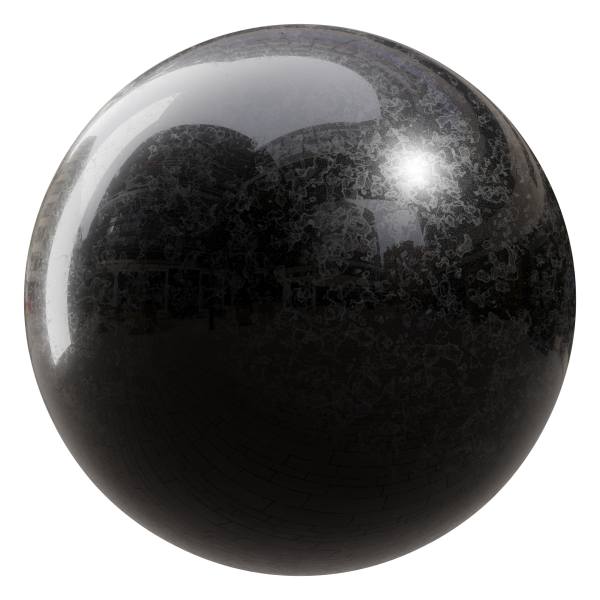 preview render of the free PBR material Liquid Stains 01 (cc0 texture)