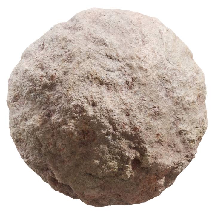 preview render of the free PBR material Brown Rock 05 (cc0 texture)