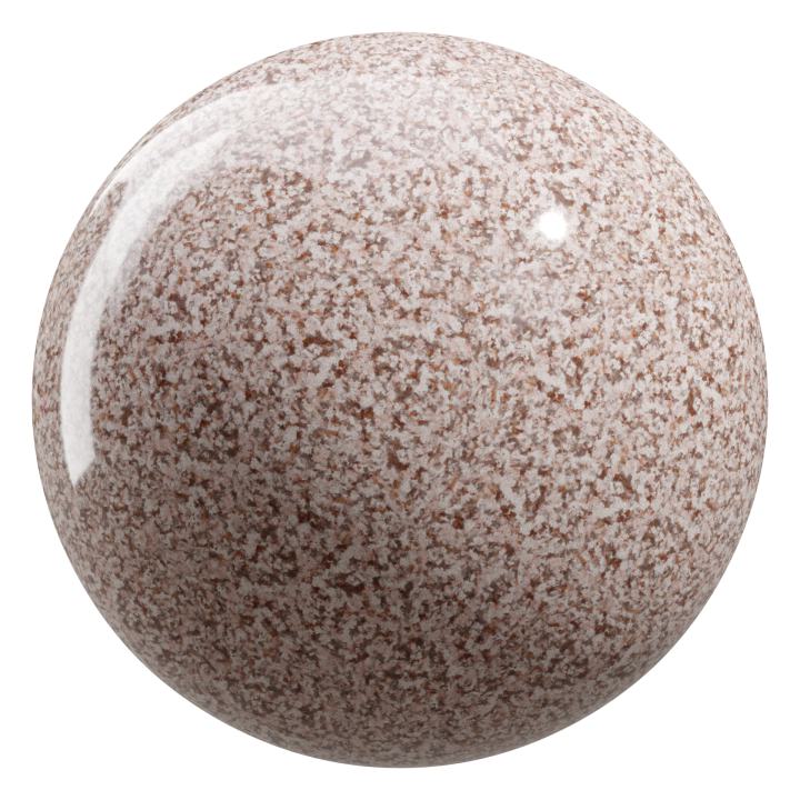 preview render of the free PBR material Granite 04 large (cc0 texture)