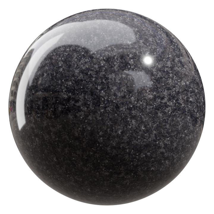 preview render of the free PBR material Granite 08 large (cc0 texture)