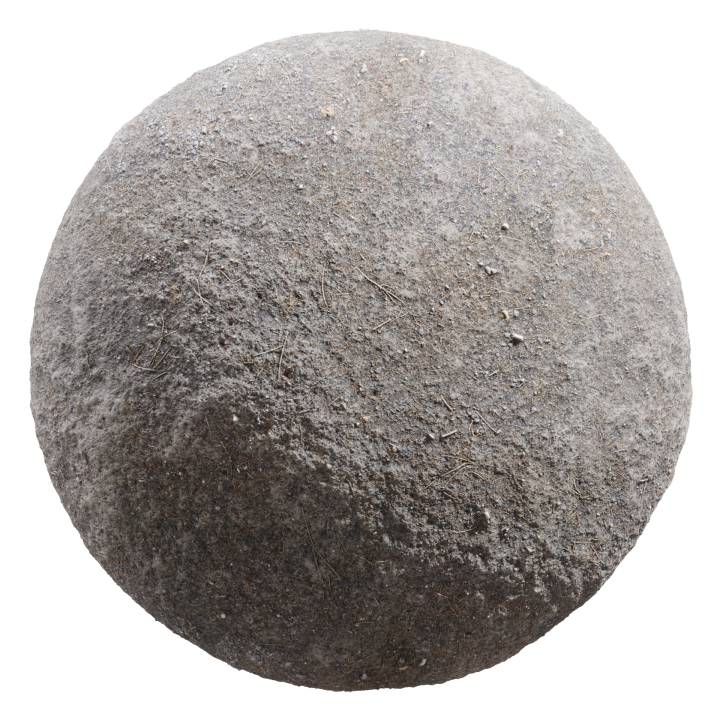 preview render of the free PBR material Ground Dirt 03 (cc0 texture)