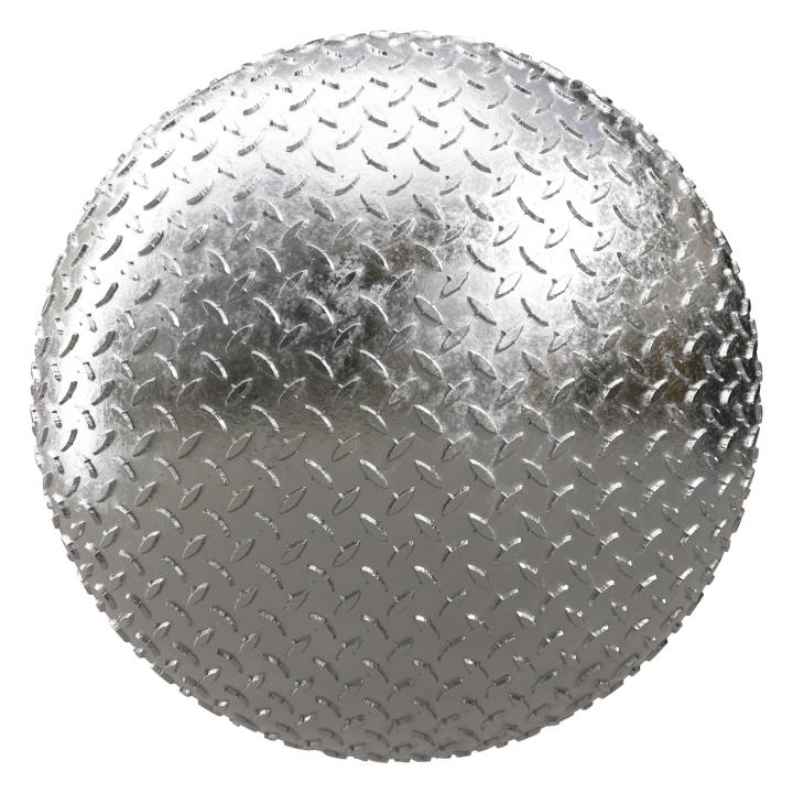 preview render of the free PBR material Metal Weave 03 (cc0 texture)