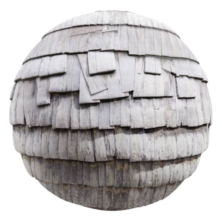 preview render of the free PBR material Old Wooden Wall 01 (cc0 texture)