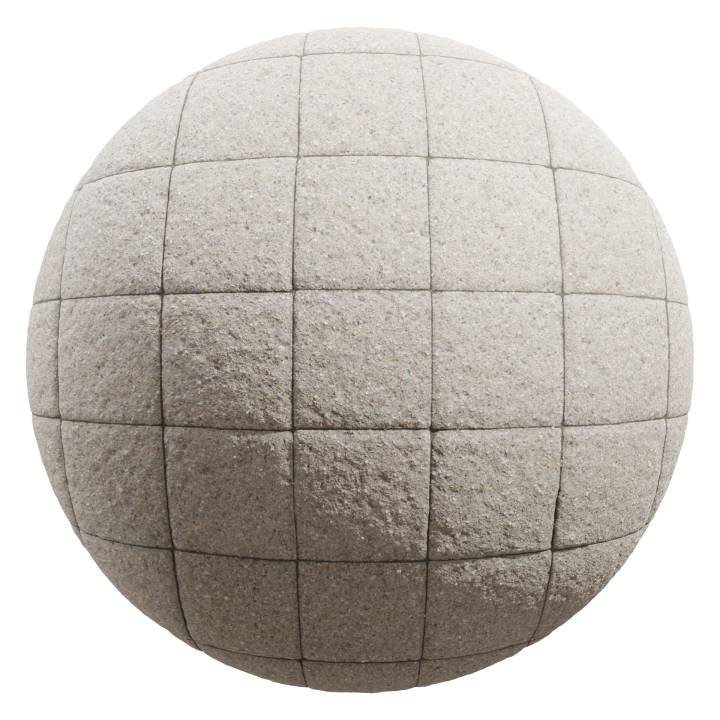 preview render of the free PBR material Paving Stone 10 (cc0 texture)