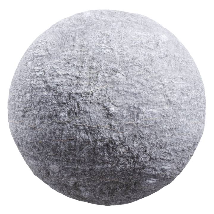 preview render of the free PBR material Rock 01 (cc0 texture)