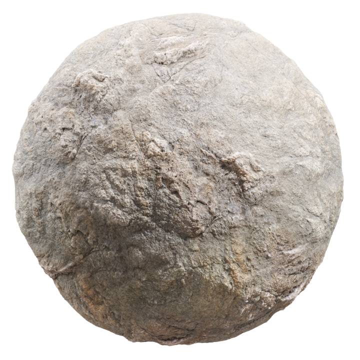 preview render of the free PBR material Rock 04 (cc0 texture)