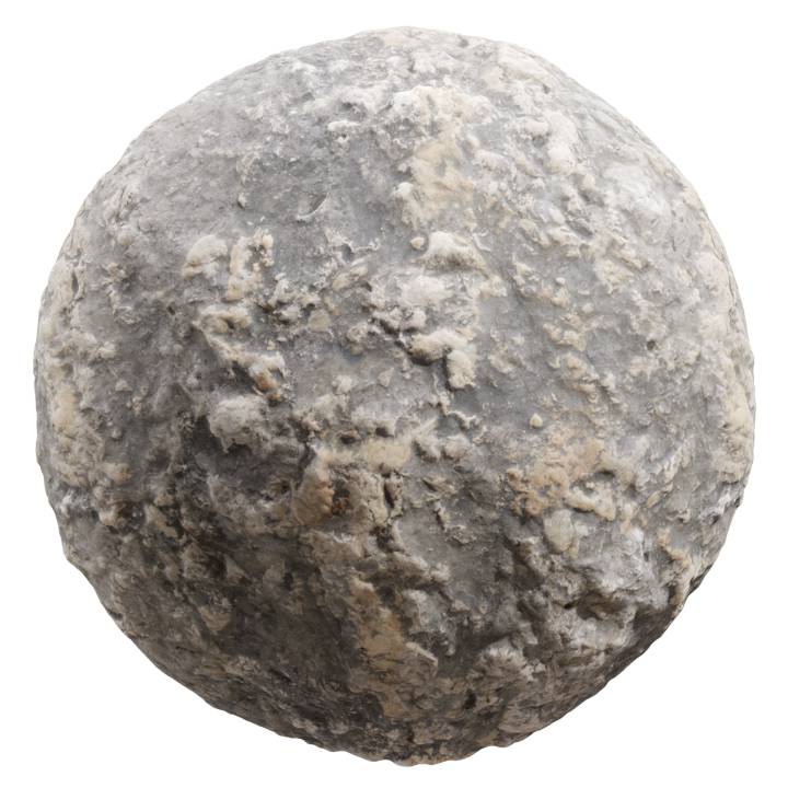 preview render of the free PBR material Rock 10 (cc0 texture)