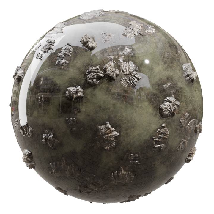 preview render of the free PBR material Seaside Rocks 02 (cc0 texture)